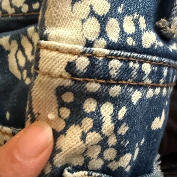 Free People Malaya Bali Flare Jeans Boho Festival Flare size 24 - Picture 12 of 13